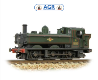 Graham Farish 371-987B GWR 64XX Pannier Tank 6416 BR Lined Green - N Gauge