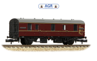 Graham Farish 374-785A BR Mk1 CCT Covered Carriage Truck Maroon - N