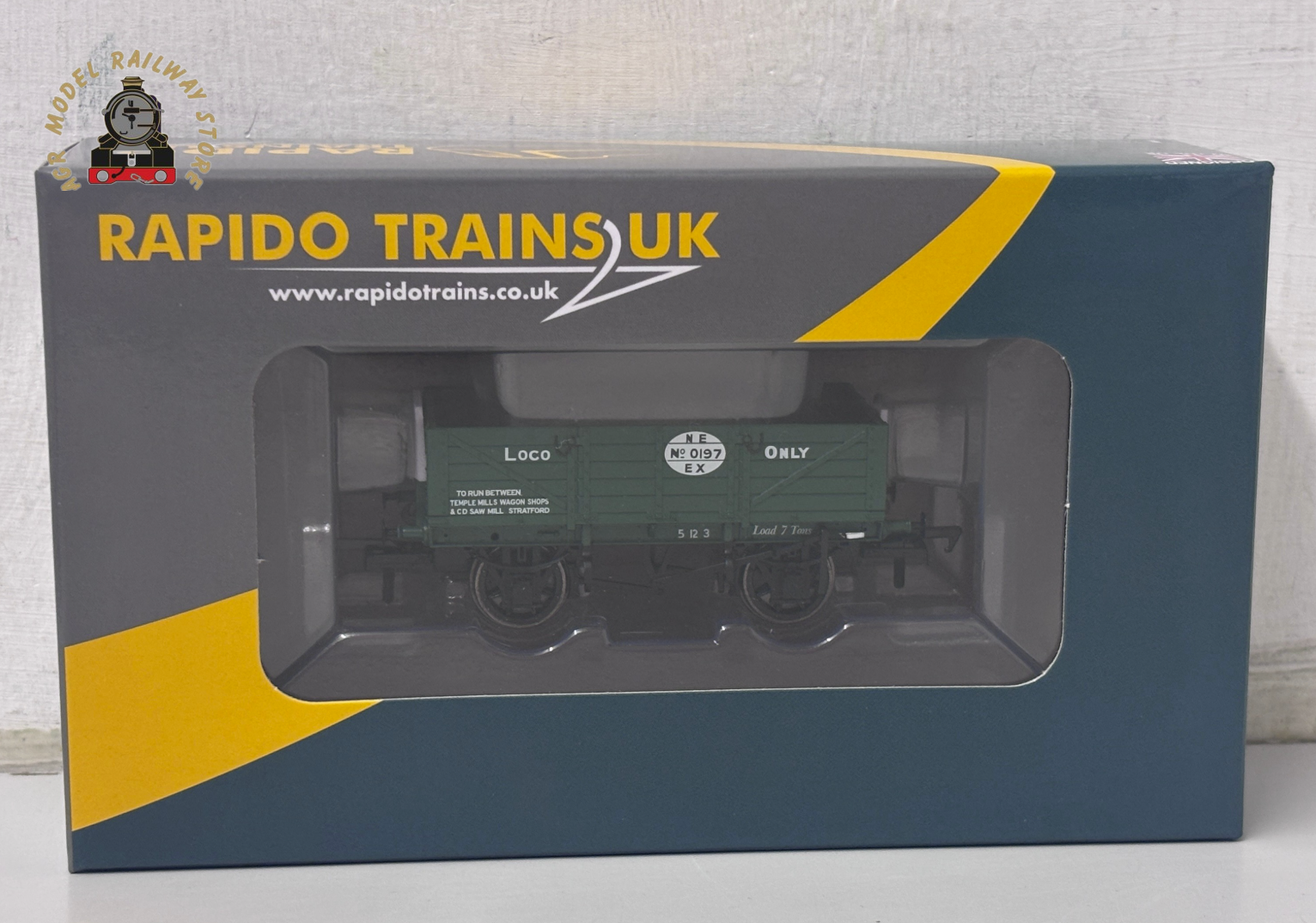 Rapido 972013 GER Dia.17 5-plank - LNER Loco - OO Gauge