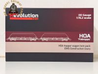 Revolution OO-HOA-204 HOA Aggregate Hoppers EWS Twin Pack D - OO Gauge