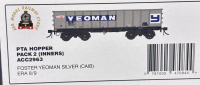 Accurascale ACC2963 PTA - Foster Yeoman silver (CAIB) - Pack 2