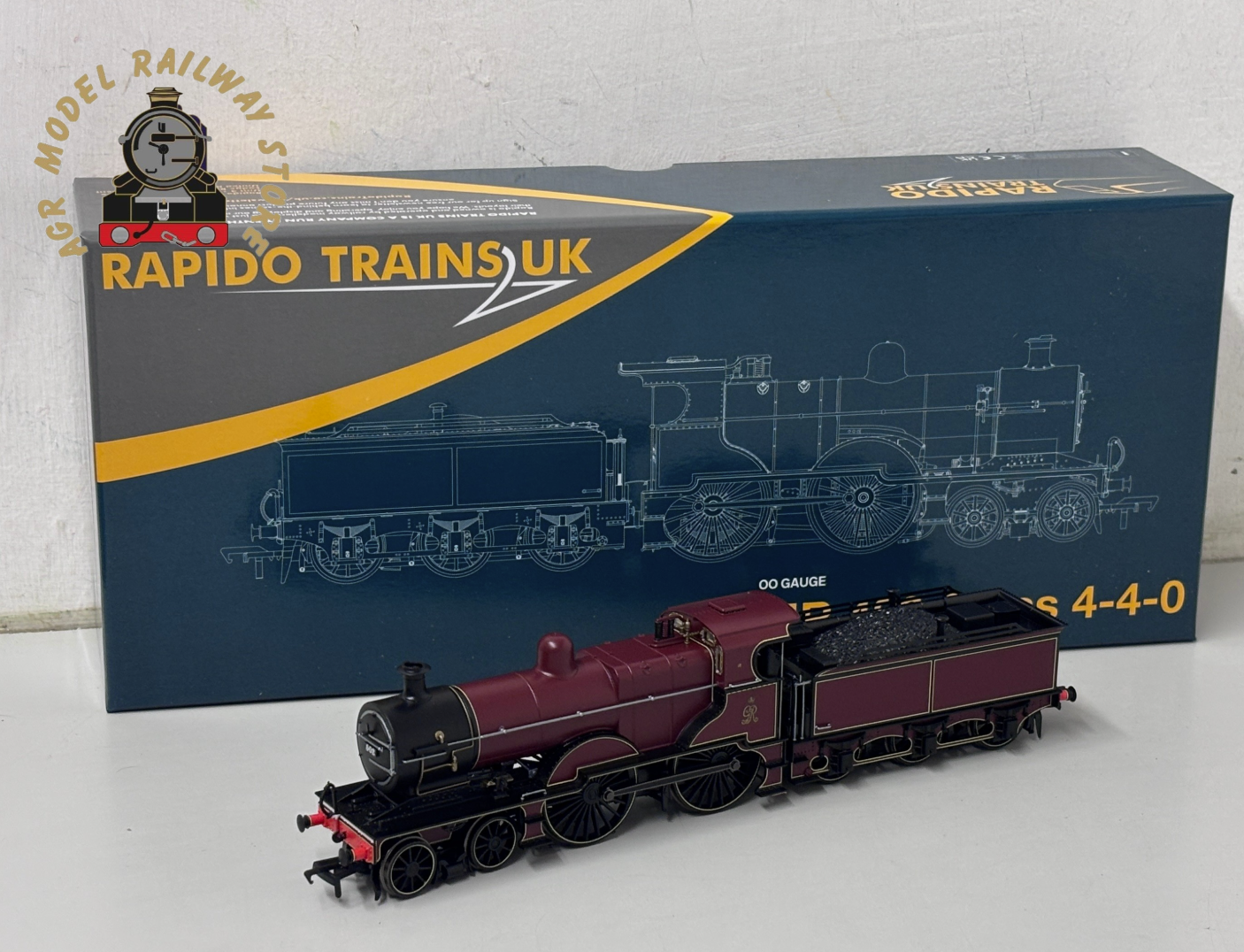 Rapido 974001 MR 483 No.502 Midland Railway Royal Train - OO Gauge