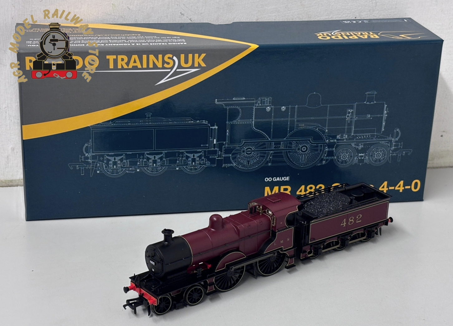 Rapido 974505 MR 483 No.482 LMS Crimson - DCC Sound