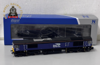 Dapol 2D-066-008 Class 66 66428 "Carlisle Eden Mind" DRS Plain Blue