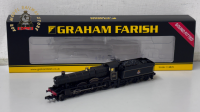 Graham Farish 372-451SF GWR 7904 'Fountains Hall' BR Lined Black SOUND FITTED