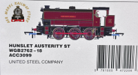 AccurascaleACC3099 J94 Hunslet Austerity United Steel WGB2762 18 - OO Gauge