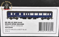 Accurascale ACC2918 BR Mk.2c (small toilet window) BSO 9440 South Wales & West blue
