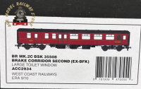Accurascale ACC2934 BR Mk.2c BSK 35508 West Coast Railways (ex-BFK)