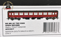 Accurascale ACC2917 BR Mk.2c TSO 5569 Maroon (South Wales & West)