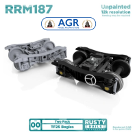 Rusty Rails RRM187 TF25 bogies - 00 Gauge