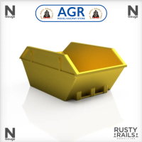 Rusty Rails RRM027 Small Skips (4 pack) - N Gauge