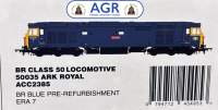 Accurascale ACC2385 Class 50 - BR Blue Pre-refurbishment - 50035 'Ark Royal'