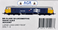 Accurascale ACC2387 Class 50 - Large Logo w/grey roof - 50046 'Ajax'